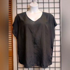 Lane Bryant Black Blouse